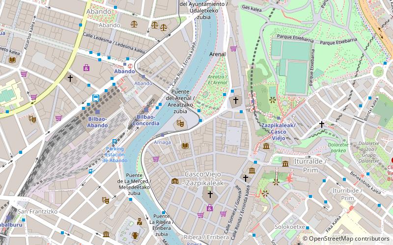 Teatro Arriaga location map