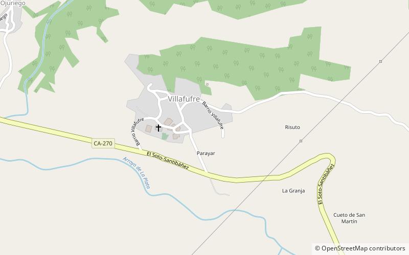 Villafufre location map