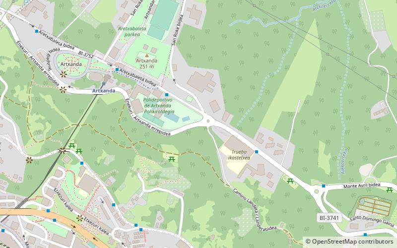 uribarri bilbao location map