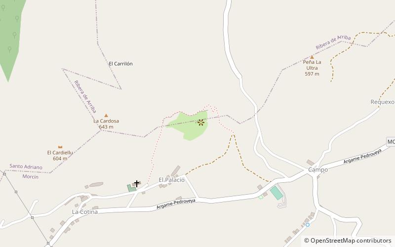 Torréon de Peñerúes location map