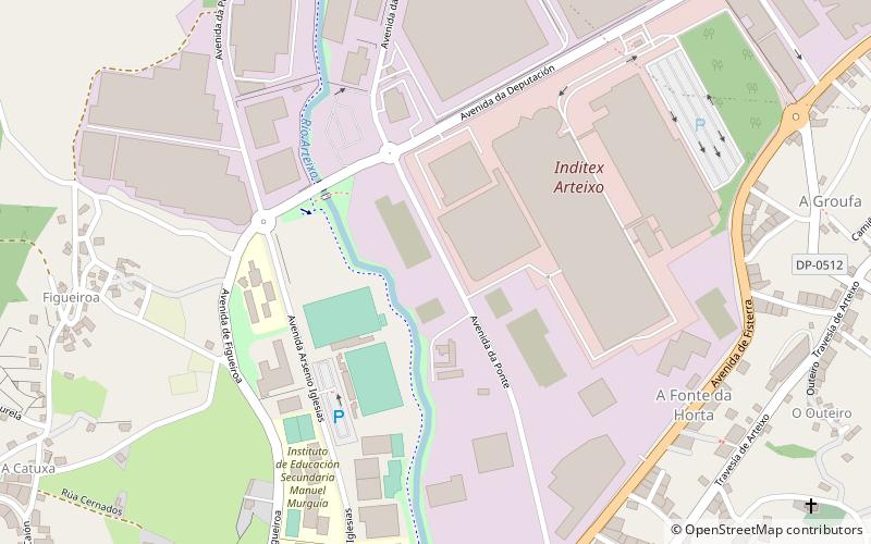 Arteijo location map