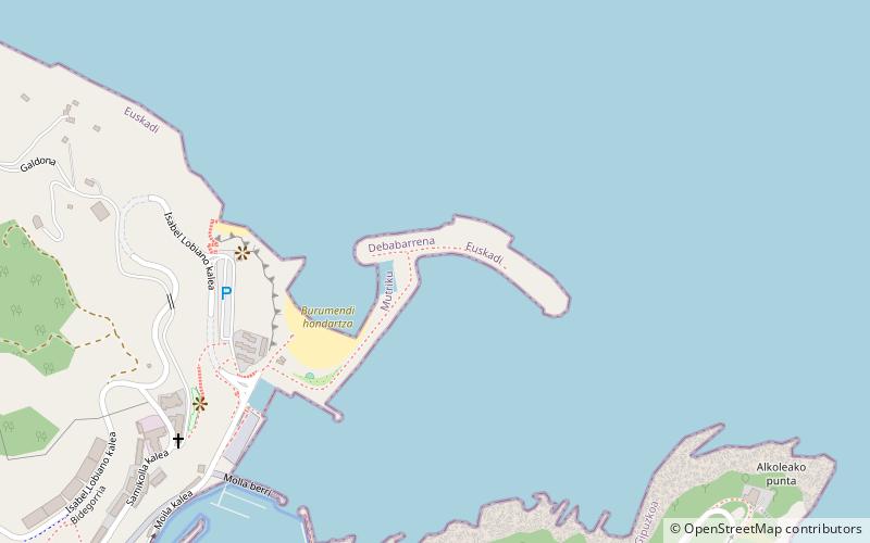 Central undimotriz de Motrico location map
