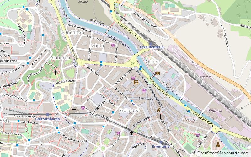 Eresbil location map