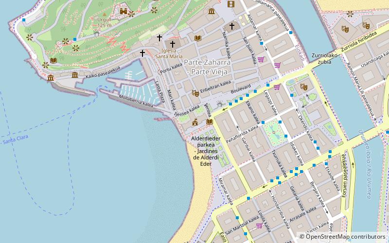 City council of San Sebastián location map