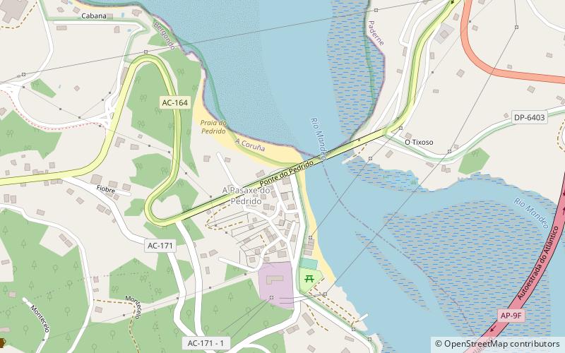 Puente del Pedrido location map