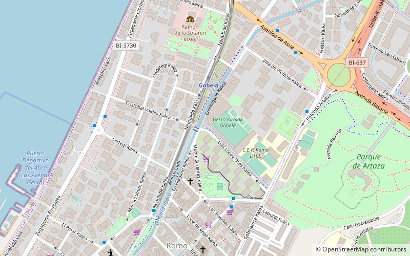 gobela getxo location map