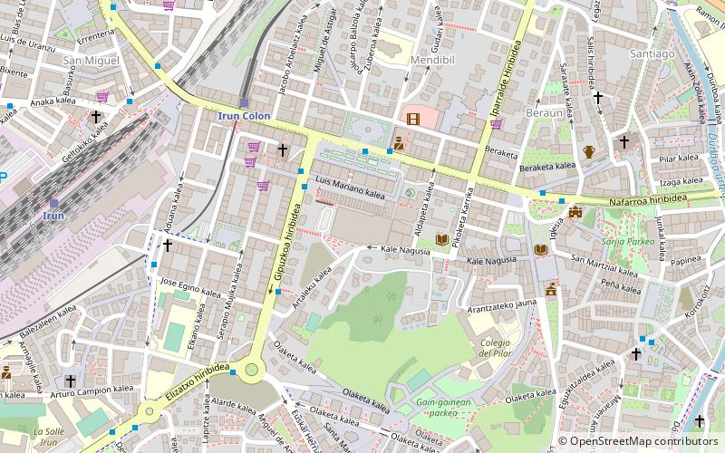 division de plata de balonmano irun location map