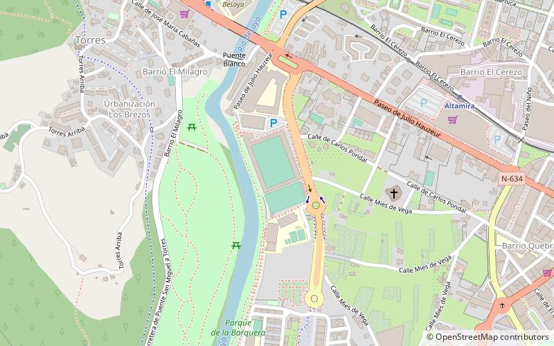 Stade El Malecón location map