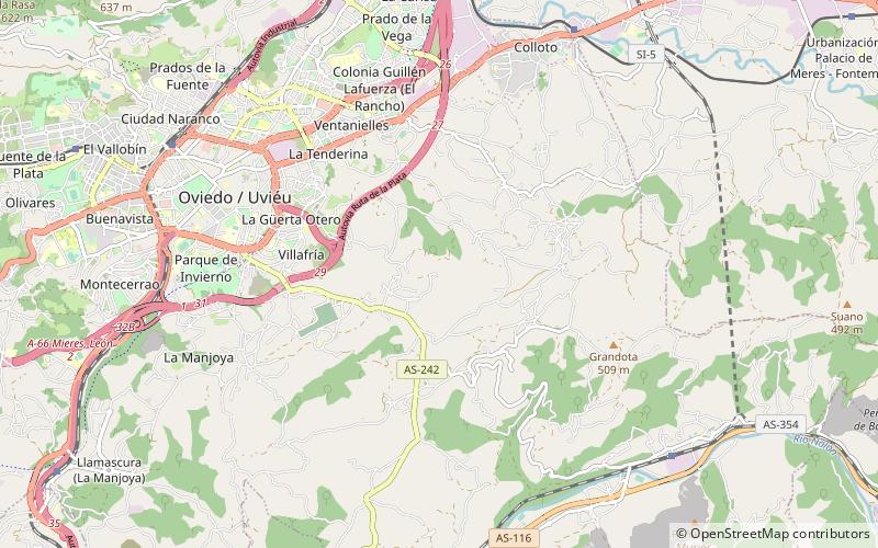 nucleo Zoológico el Bosque location map