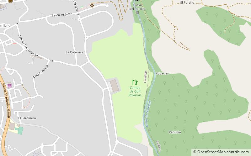 Campo de Golf Rovacías location map