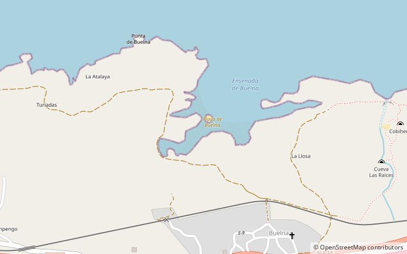 Playa de Buelna location map