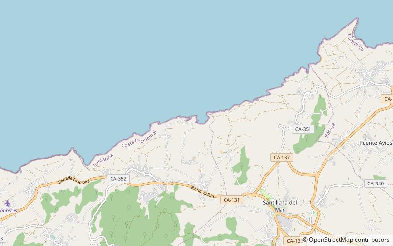 Puerto Calderón location map