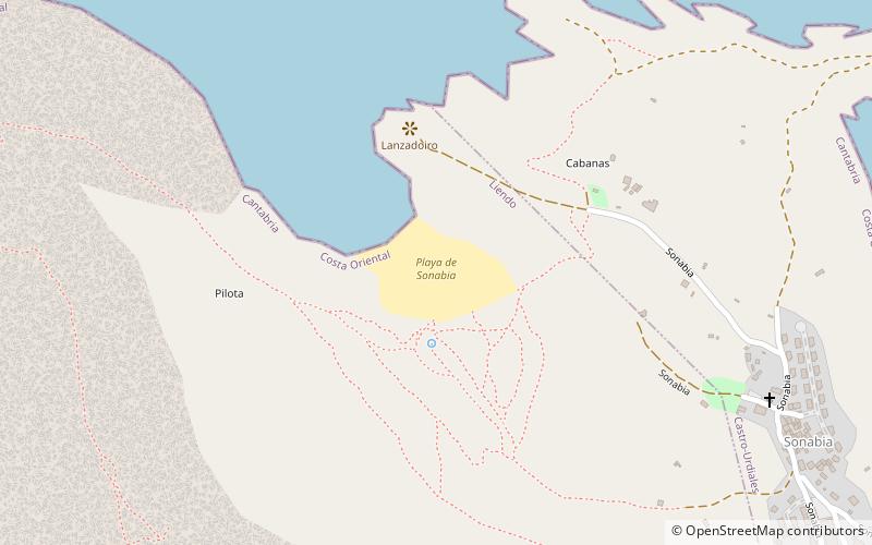 Arenal de Sonabia location map