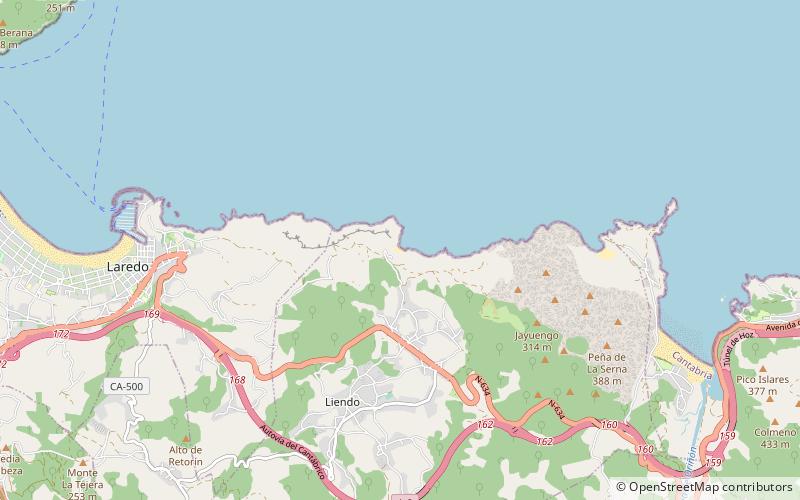 Playa de San Julián location map