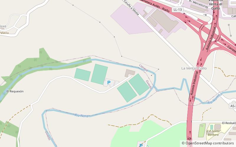 El Requexón location map