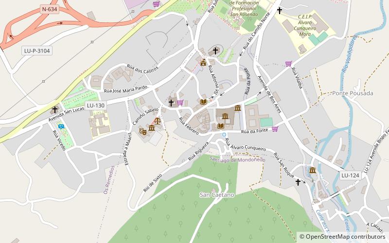 centro comercial pena de francia mondonedo location map