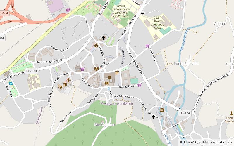 casa natal pascual veiga mondonedo location map