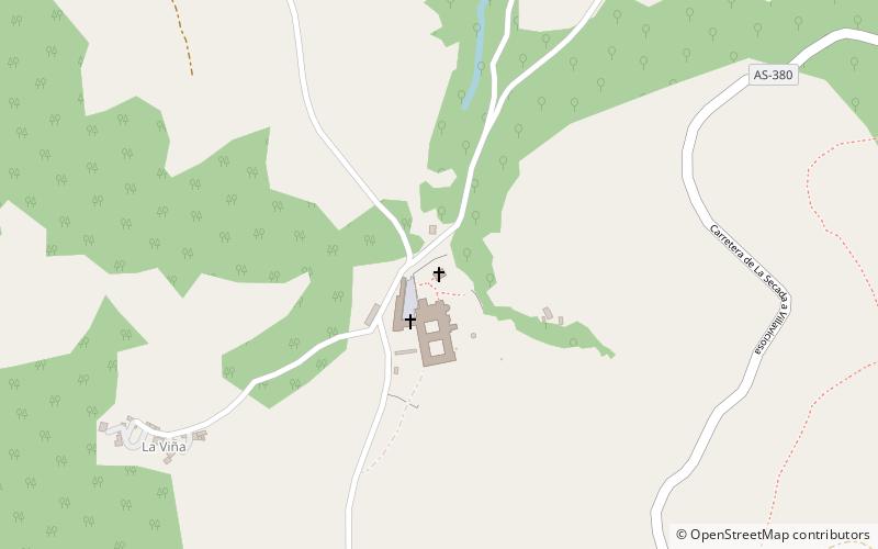 Church of San Salvador de Valdediós location map