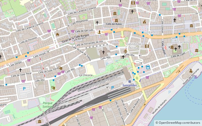 Parlamento de Cantabria location map