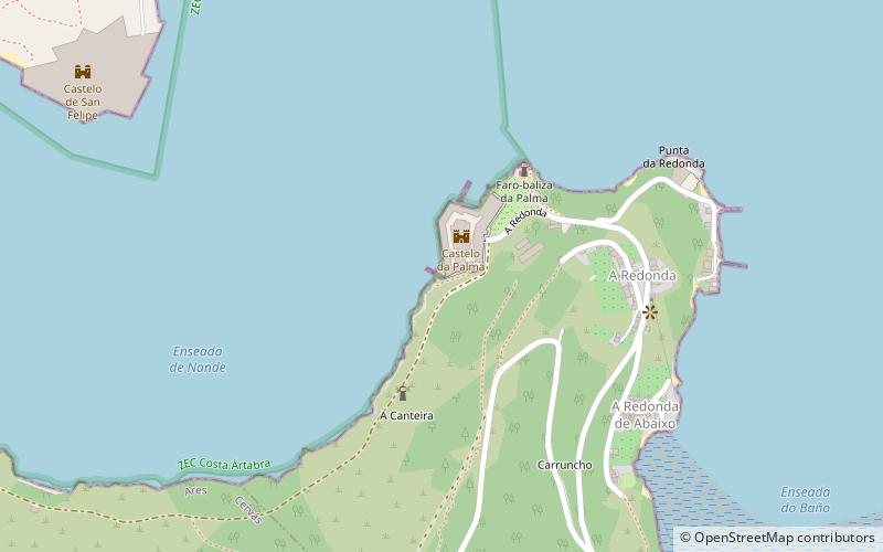 a palma ferrol location map