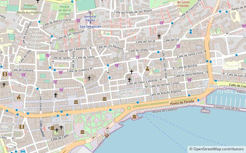 Ateneo de Santander location map