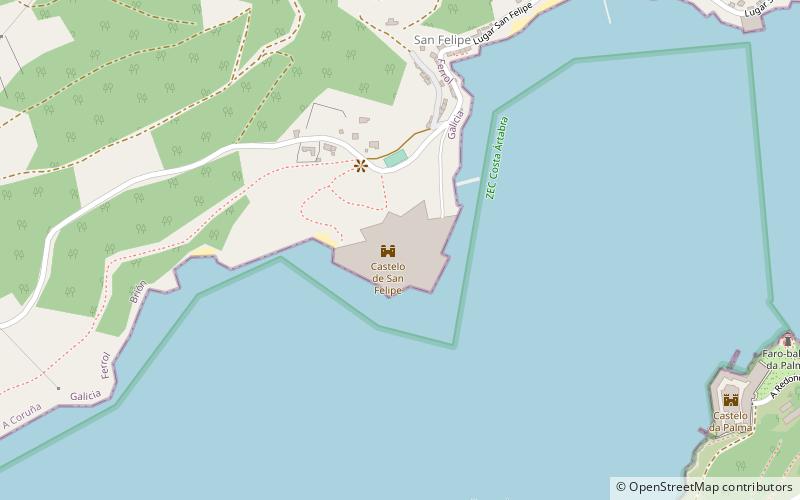 Castelo de San Felipe location map