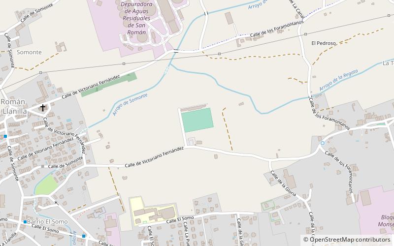 Campo Municipal de San Román location map