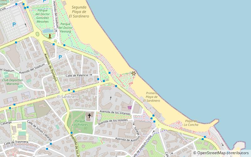 jardines de piquio santander location map