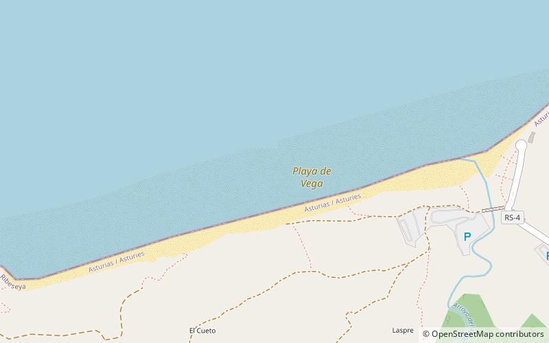 playa de vega location map