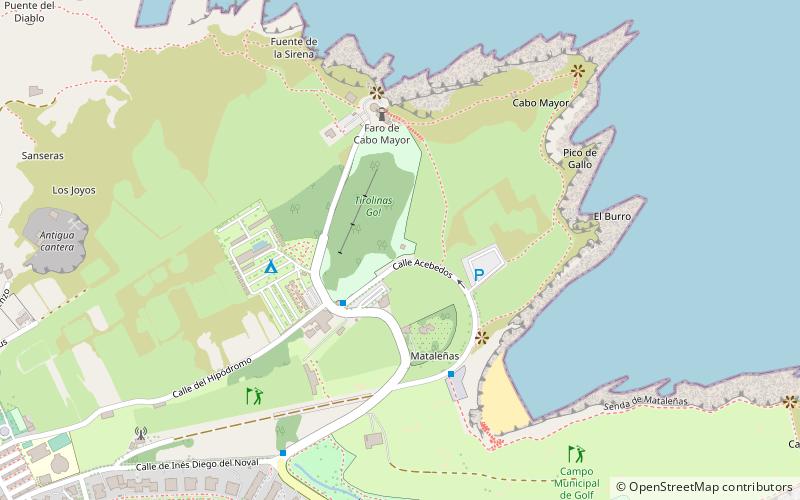 Forestal Park Santander location map