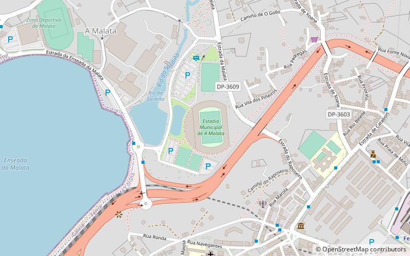 Estadio Municipal da Malata location map