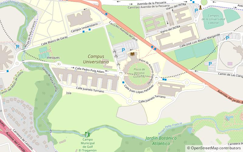 Gijón Polytechnic School of Engineering location map