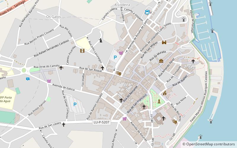 cine teatro ribadeo location map