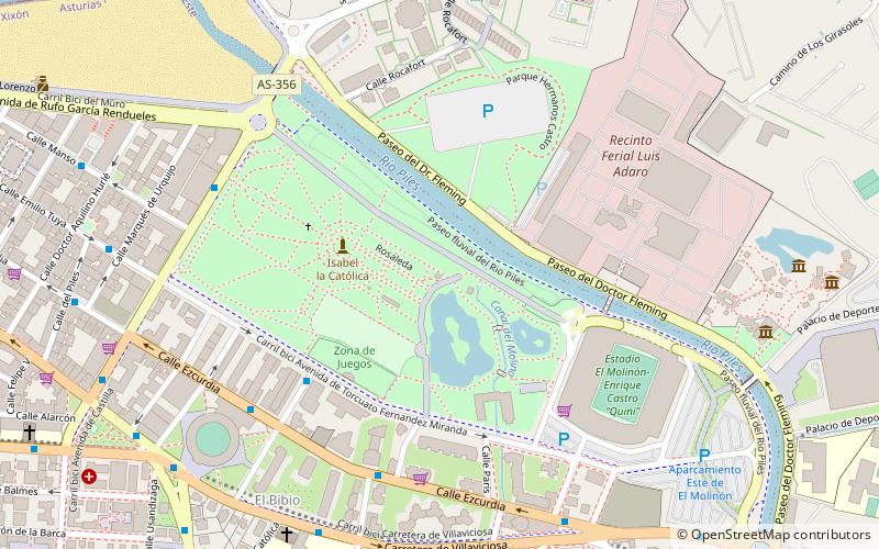 Parque de Isabel la Católica location map