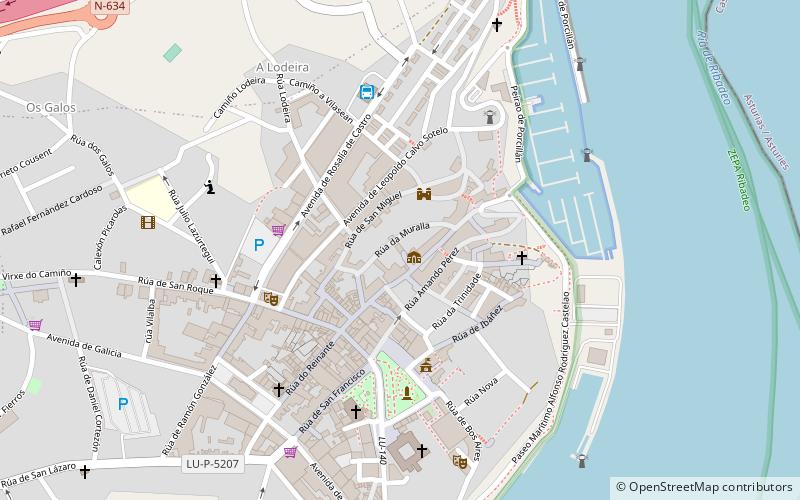 casa do patin ribadeo location map
