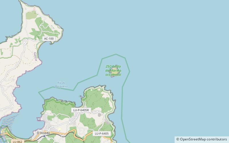 Coelleira location map