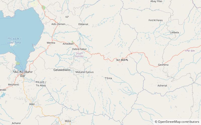 Mount Guna location map