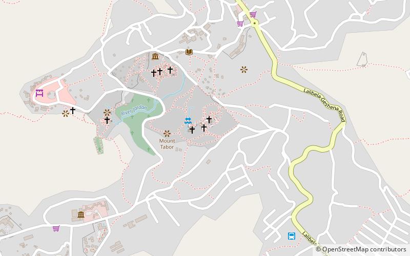 Bete Abba Libanos location map