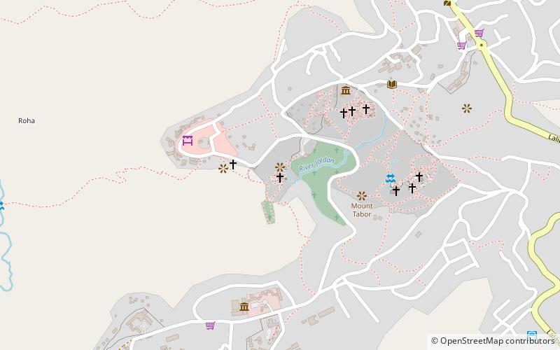 Monolithic church location map