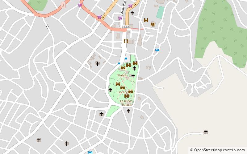 dawitts lions cages gondar location map