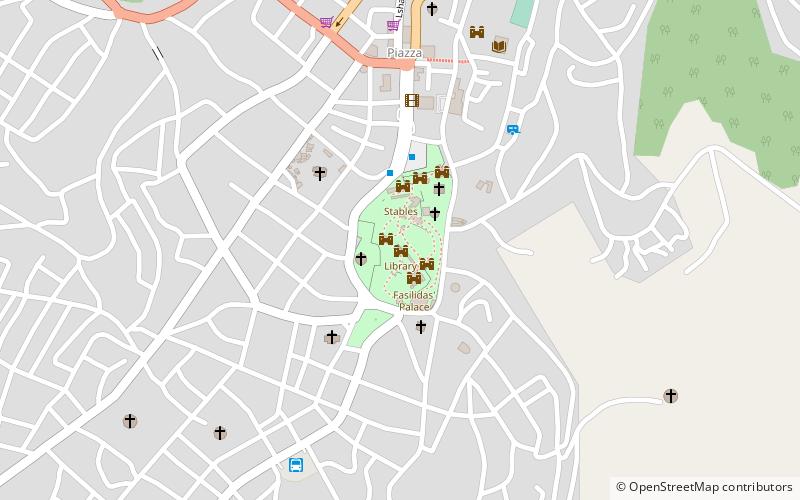 library gondar location map