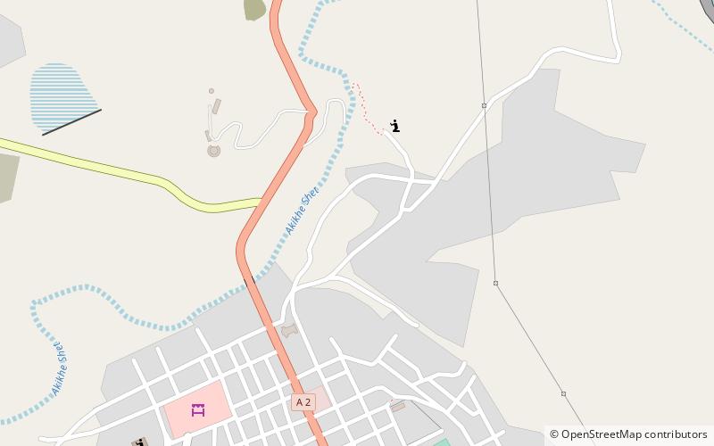 Wukro Chirkos location map