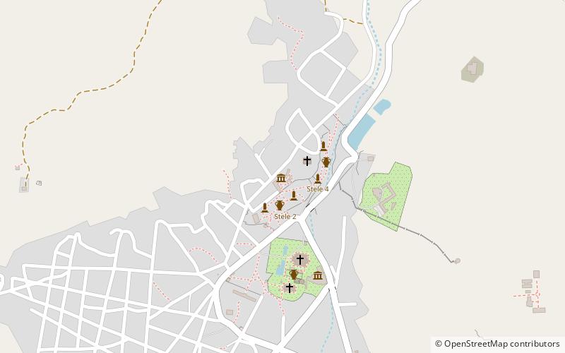 archaeological museum axum location map