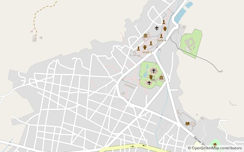 murade kal axum location map