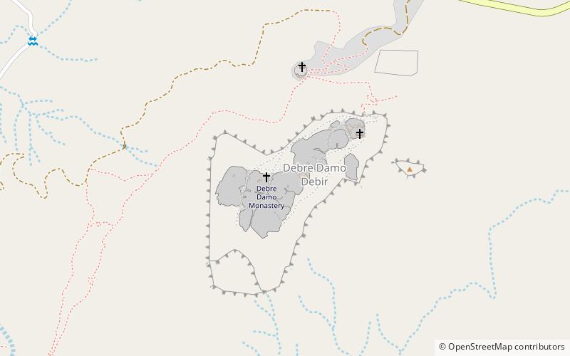 Kloster Debre Damo location map