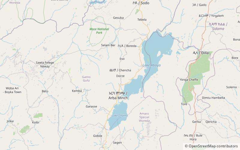Dorze Village location map