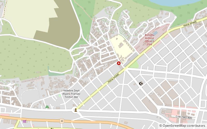 Debre Zeit location map