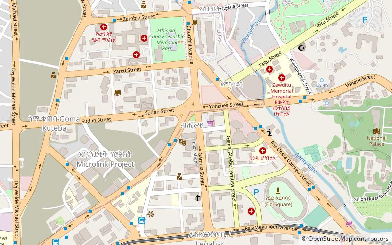 Ethiopian National Theatre location map