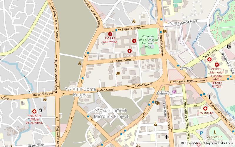 Biblioteca Nacional de Etiopía location map