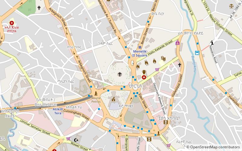 St George's Cathedral location map